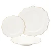 Discount Godinger Arendale Porcelain 12 Piece Dinnerware Set, Service For 4