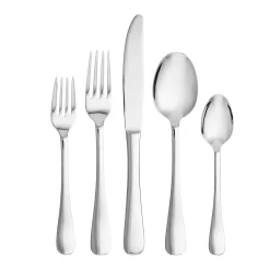 Clearance Godinger Arlo Mirrored 18/10 Stainless Steel 20 Piece Flatware Set, Service For 4