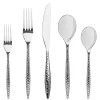 Clearance Godinger Avellino Mirrored 18/10 Stainless Steel 20 Piece Flatware Set, Service For 4