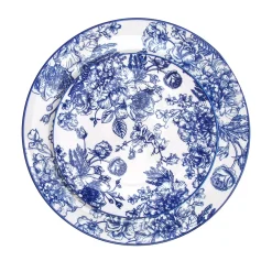 Hot Godinger Banbury Blue Porcelain 12 Piece Dinnerware Set, Service For 4