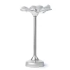 New Godinger Blossom Platinum Tapered Candle Holder 13"