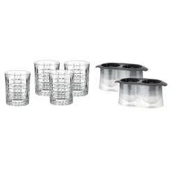 Discount Godinger Boundary Double Old Fashion 6 Piece Chiller Set