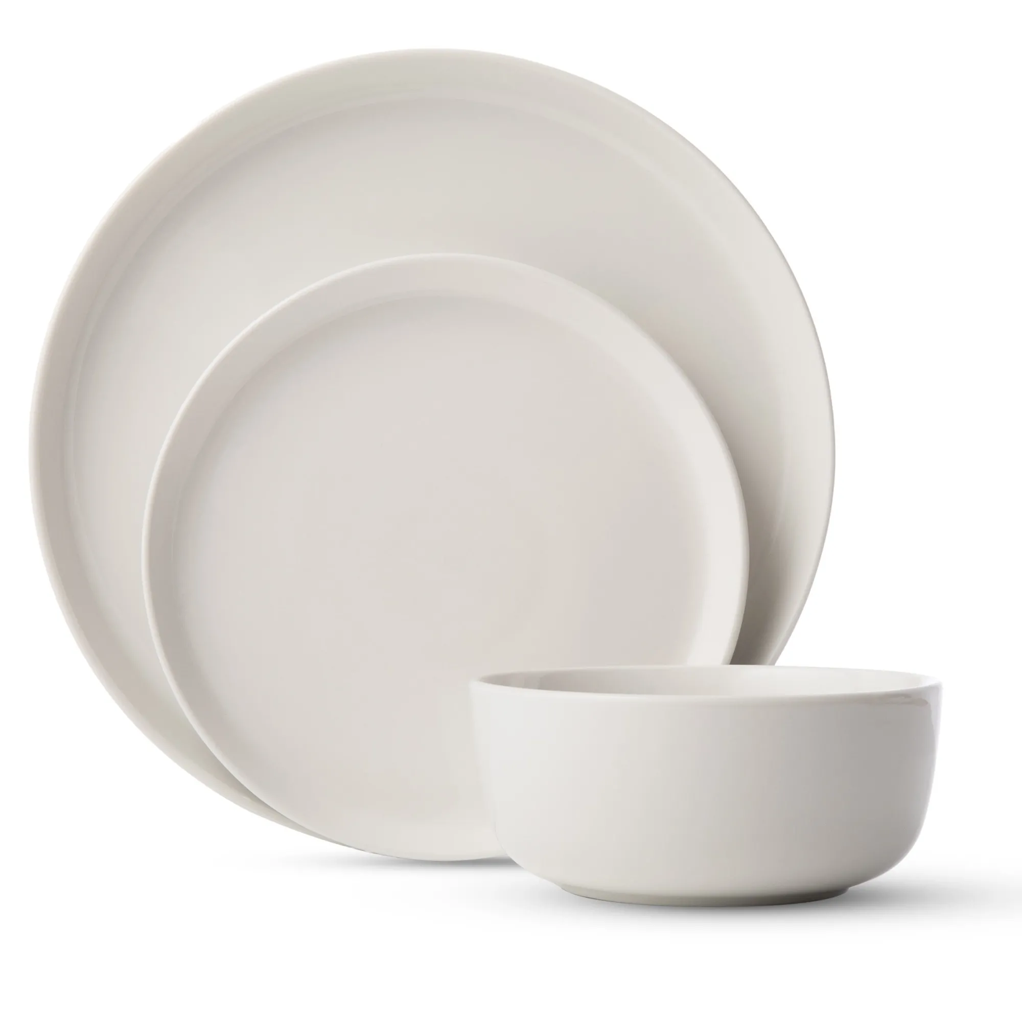 Sale Godinger Brentwood Porcelain 12 Piece Dinnerware Set, Service for 4