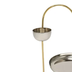 Clearance Godinger Calder Gold Serving Stand