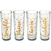 Sale Godinger Celebrate Shooters, Set of 4
