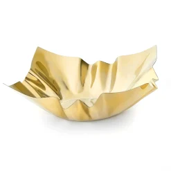 Online Godinger Cerro Gold Square Serving Bowl