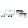 Online Godinger Chateau Double Old Fashion 6 Piece Chiller Set