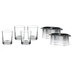 Online Godinger Chateau Double Old Fashion 6 Piece Chiller Set