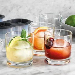 Online Godinger Chateau Double Old Fashion 6 Piece Chiller Set