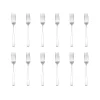 Outlet Godinger Chisel Matte 18/0 Stainless Steel Salad Fork, Set of 12