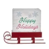 Godinger Christmas Sleigh Coaster Set