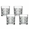 Clearance Godinger Claredon Double Old Fashion Glass, Set of 4