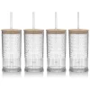 Clearance Godinger Claro Acrylic Clear Travel Tumbler, Set of 4