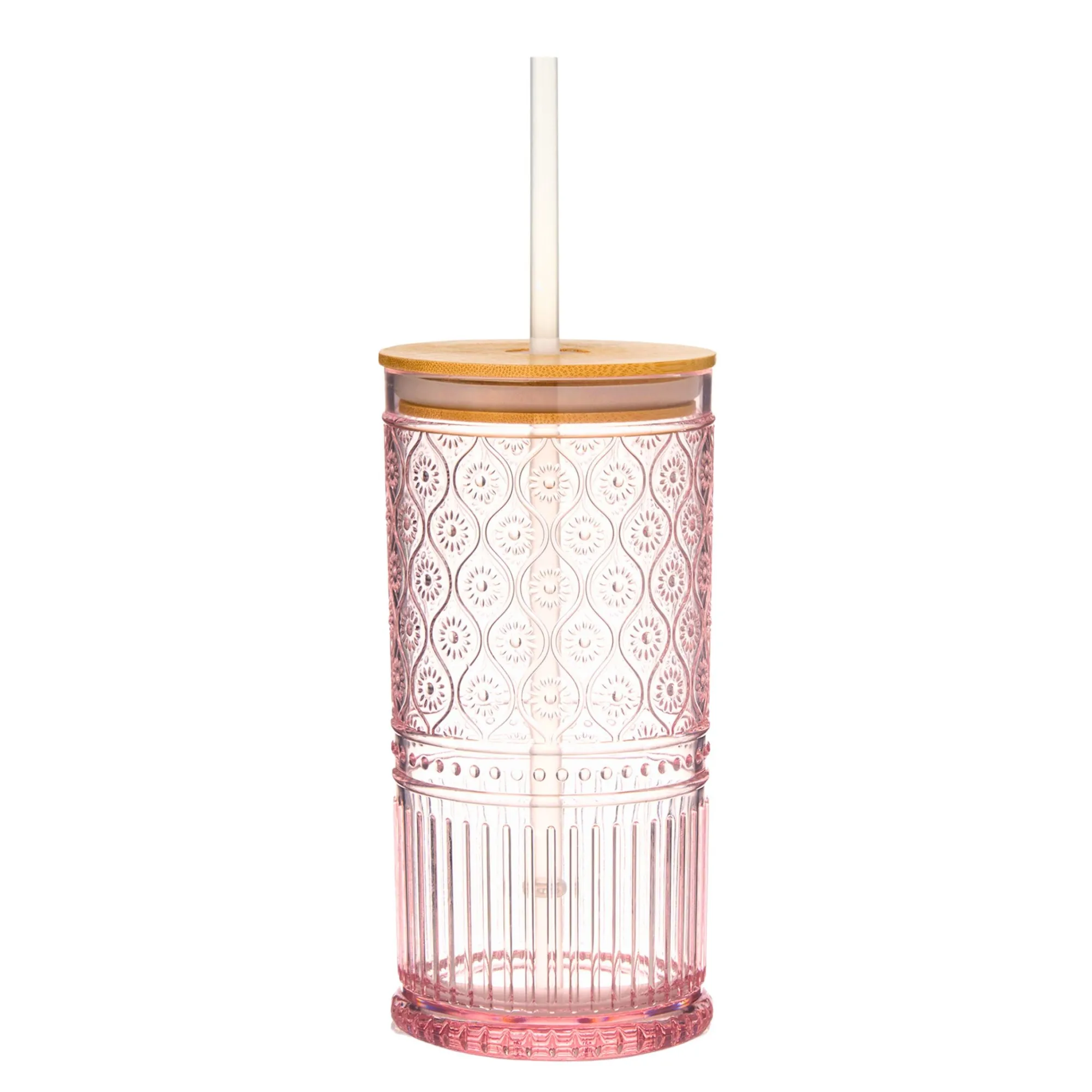 Hot Godinger Claro Acrylic Pink Travel Tumbler, Set of 4
