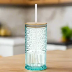 Sale Godinger Claro Acrylic Seafoam Travel Tumbler, Set of 4