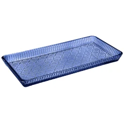 Discount Godinger Claro Blue Serving Tray