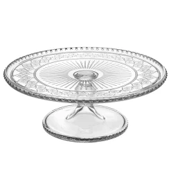 New Godinger Claro Footed Cake Stand