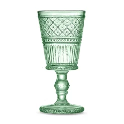 Godinger Claro Green Goblet, Set of 4