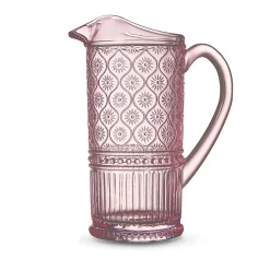 Outlet Godinger Claro Pink Beverage Pitcher