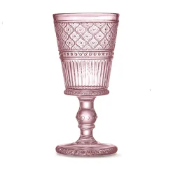 Sale Godinger Claro Pink Goblet, Set of 4
