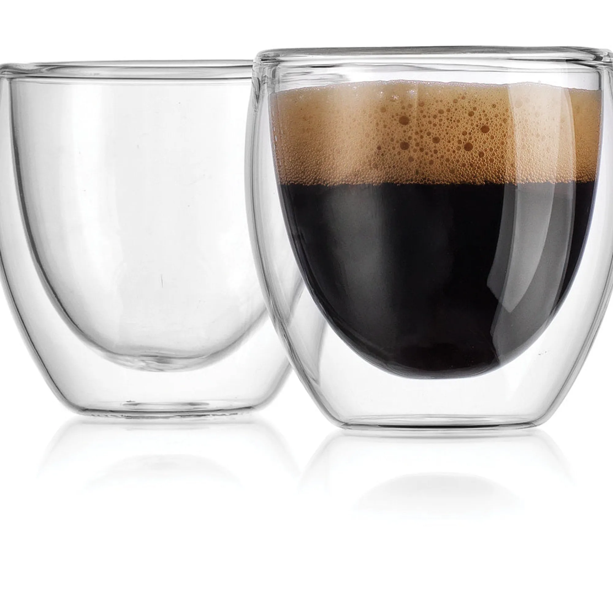 Best Godinger Coffee Double Wall Espresso Tumbler Small, Set of 2