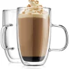 Discount Godinger Coffee Double Wall Mug Large, Set of 2