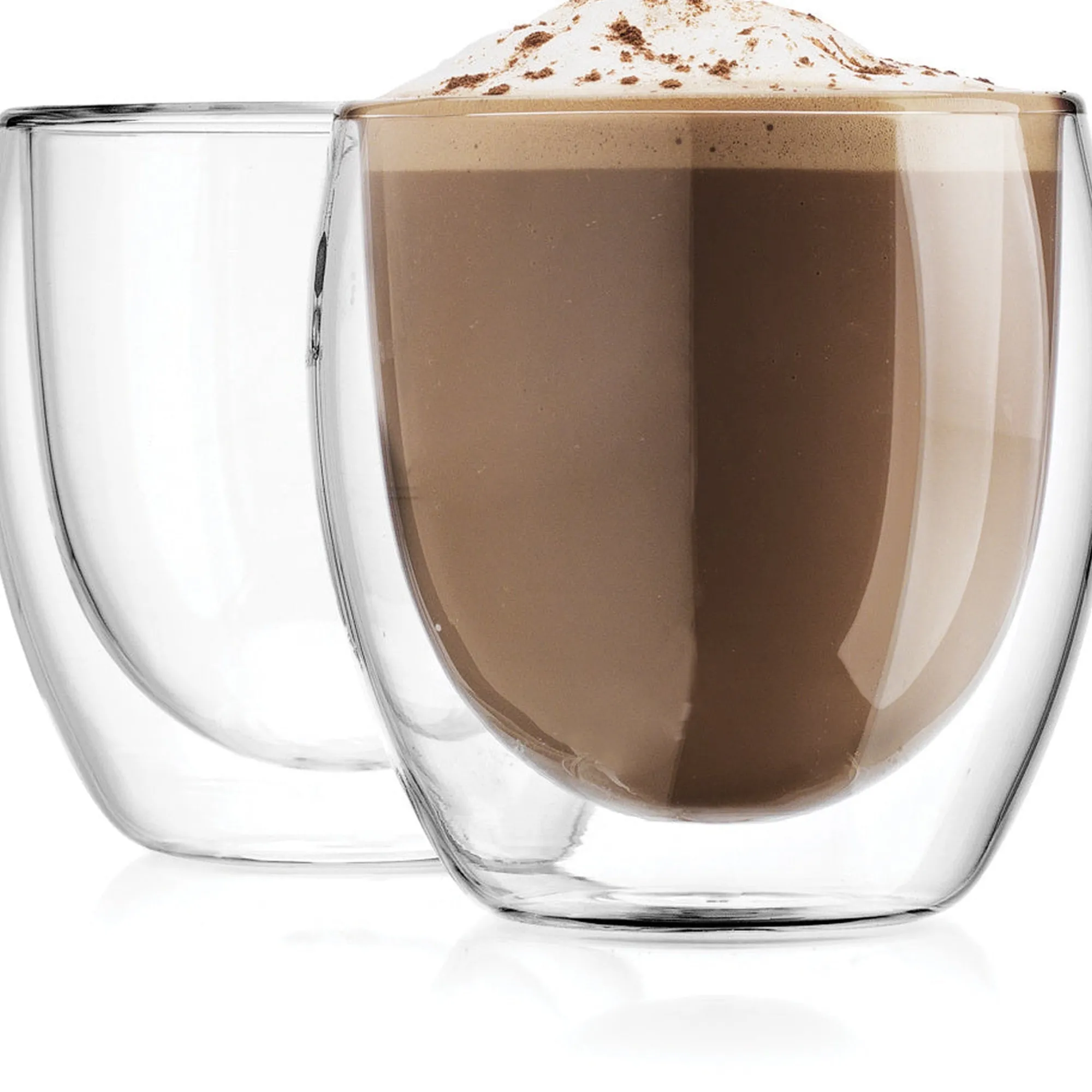 Outlet Godinger Coffee Double Wall Tumbler Medium, Set of 2
