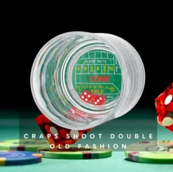 Clearance Godinger Craps Shoot Double Old Fashion
