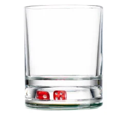 Clearance Godinger Craps Shoot Double Old Fashion