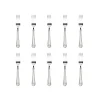 Online Godinger Crete Sandblast Mirrored 18/0 Stainless Steel Salad Fork, Set of 10