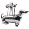 Best Godinger Dachshund Cocktail Pick & Stand Set