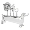 Hot Godinger Dachshund 5 Piece Bar Tool Set