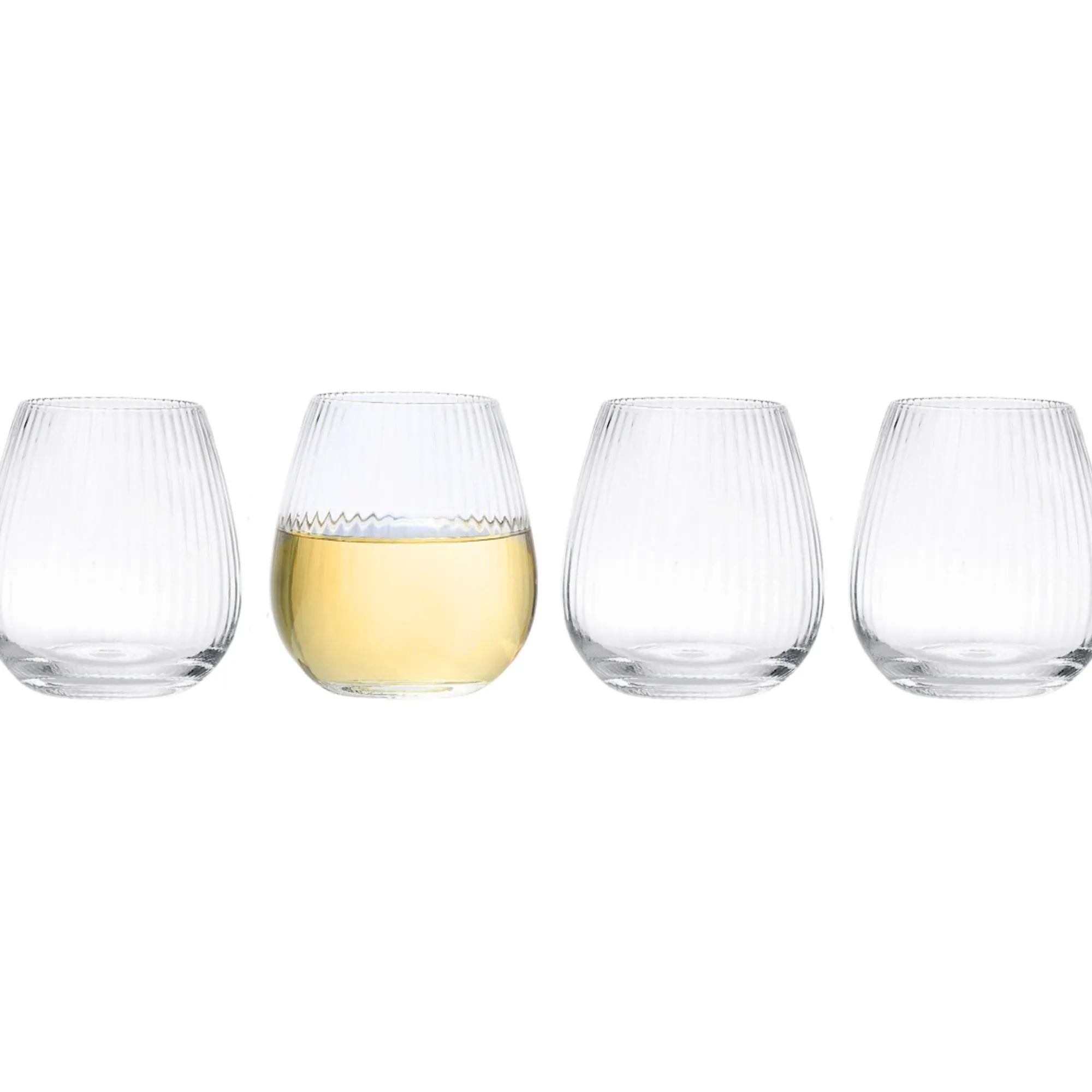 New Godinger Divo Optic Stemless Wine
