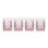 Online Godinger Dublin Acrylic Blush Double Old Fashion, Set of 4