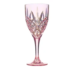 Hot Godinger Dublin Acrylic Blush Goblet