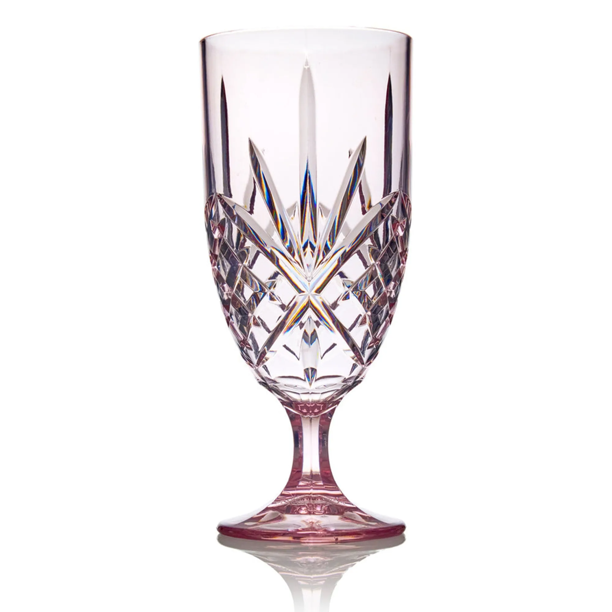 Discount Godinger Dublin Acrylic Blush Water Goblet