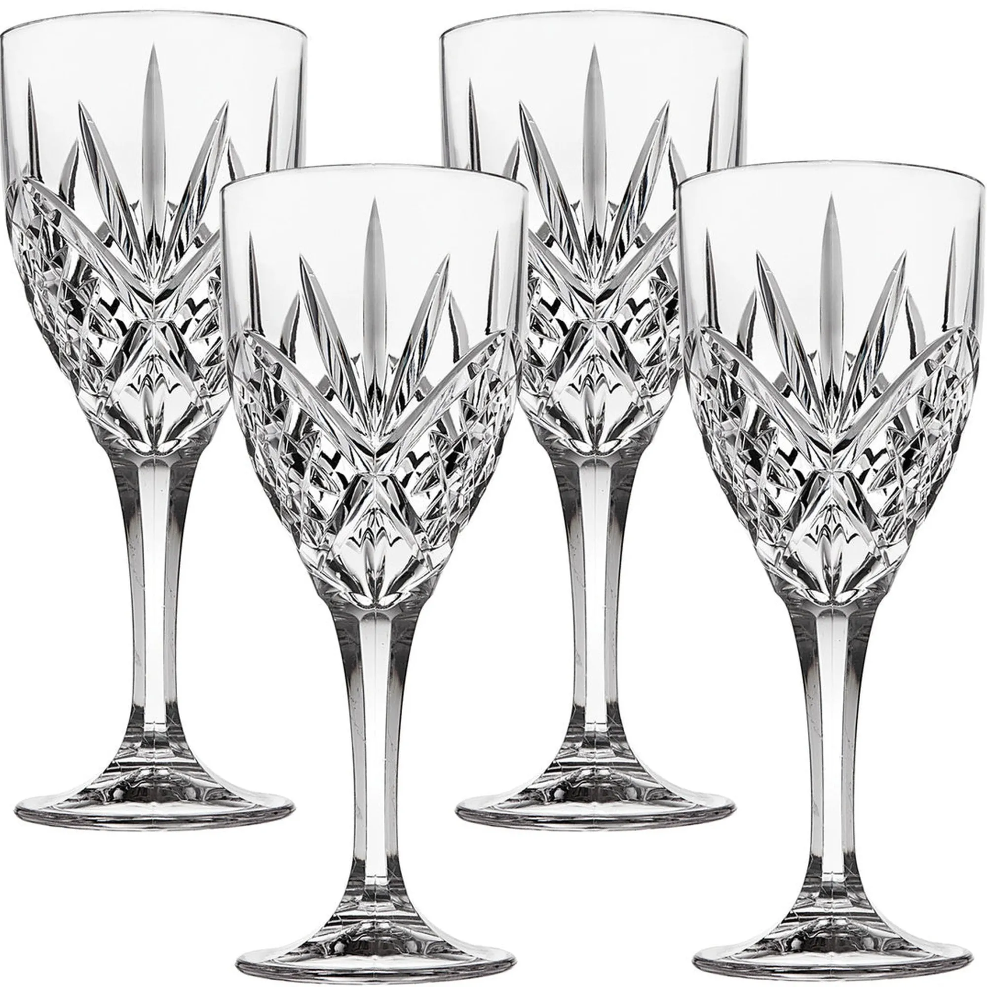 Godinger Dublin Acrylic Goblet, Set of 4