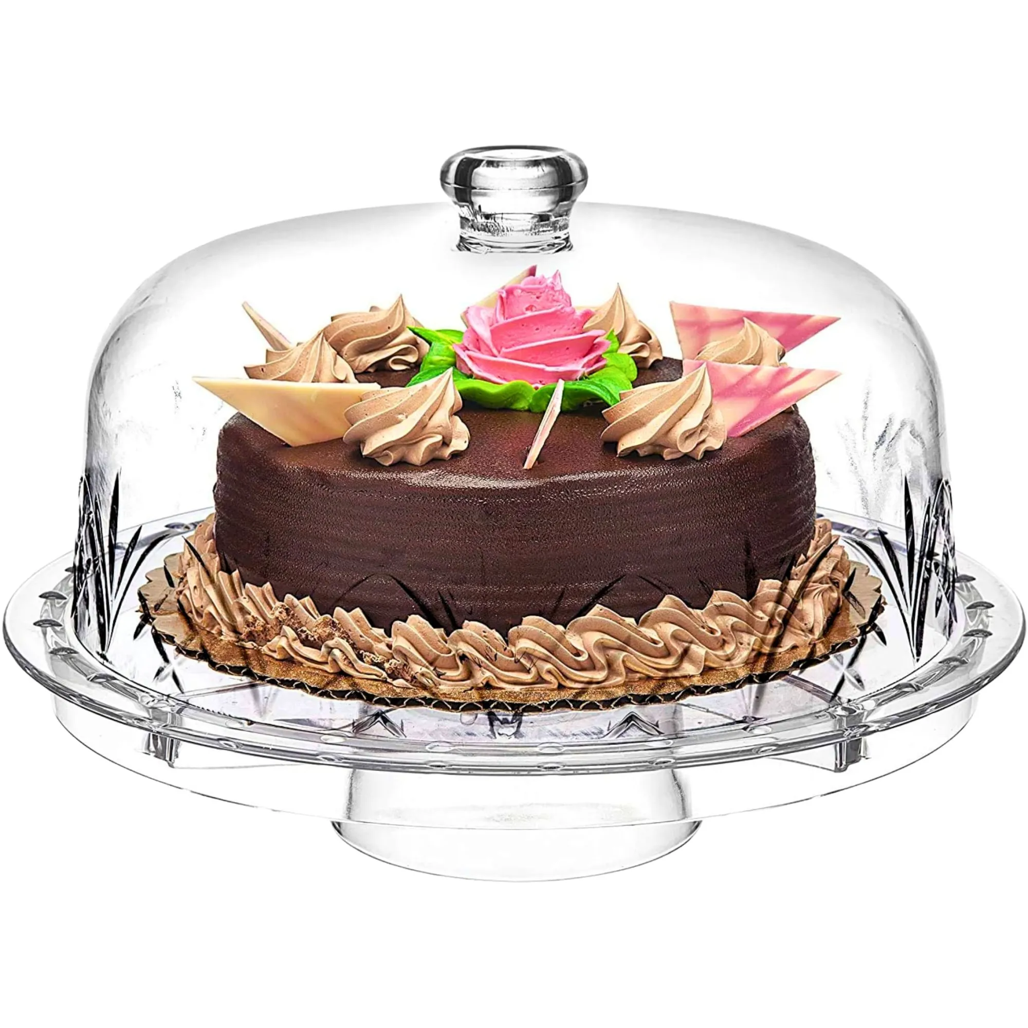 Online Godinger Dublin Acrylic 6 In 1 Cake Dome