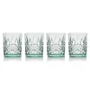 Best Godinger Dublin Acrylic Seafoam Double Old Fashion, Set of 4
