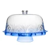 Sale Godinger Dublin Blue Acrylic 6 In 1 Cake Dome