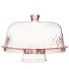 Discount Godinger Dublin Blush Acrylic 6 In 1 Cake Dome