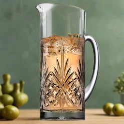 Outlet Godinger Dublin Crystal Beverage Pitcher