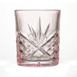 Online Godinger Dublin Crystal Blush Double Old Fashion, Set of 4