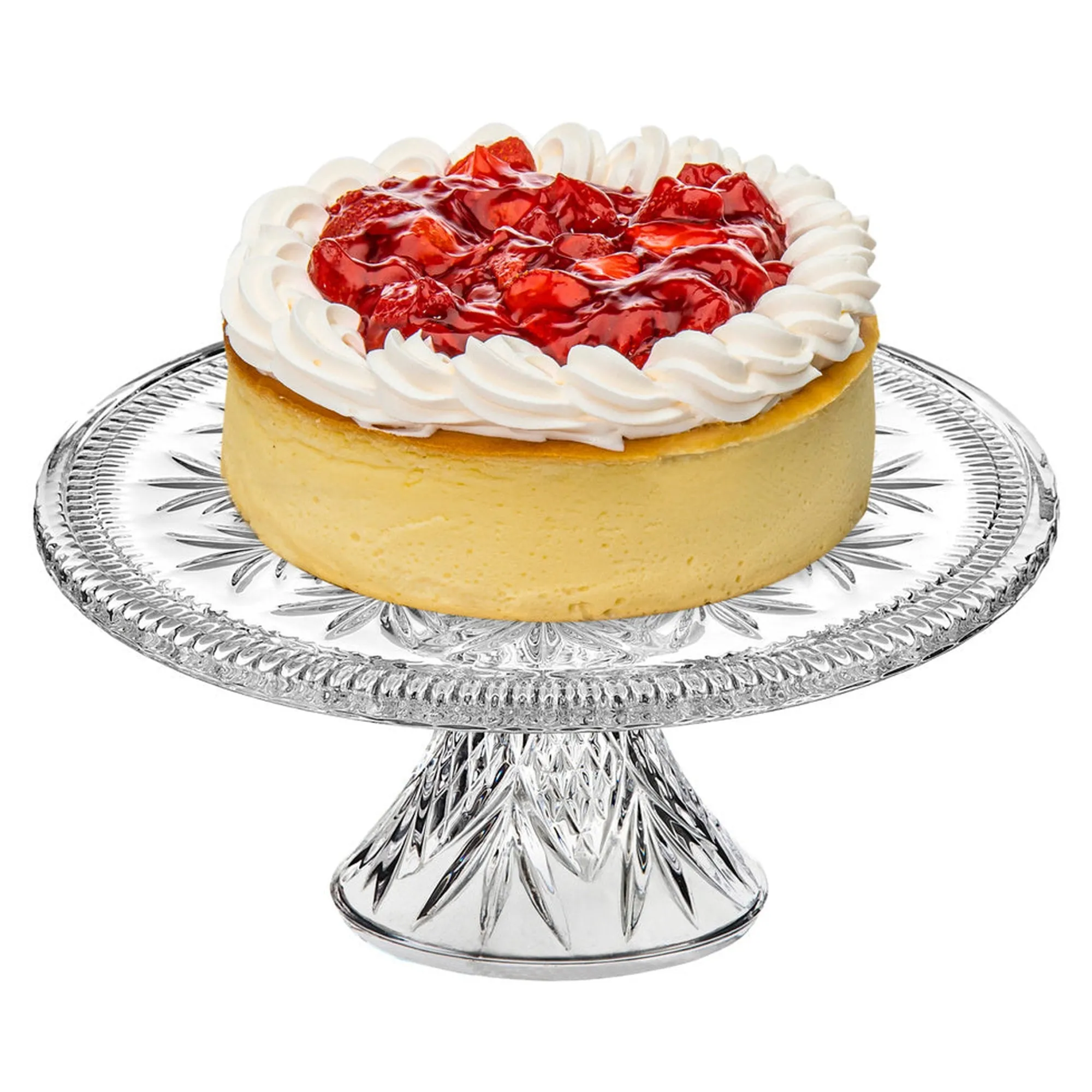 Outlet Godinger Dublin Crystal Cake Stand