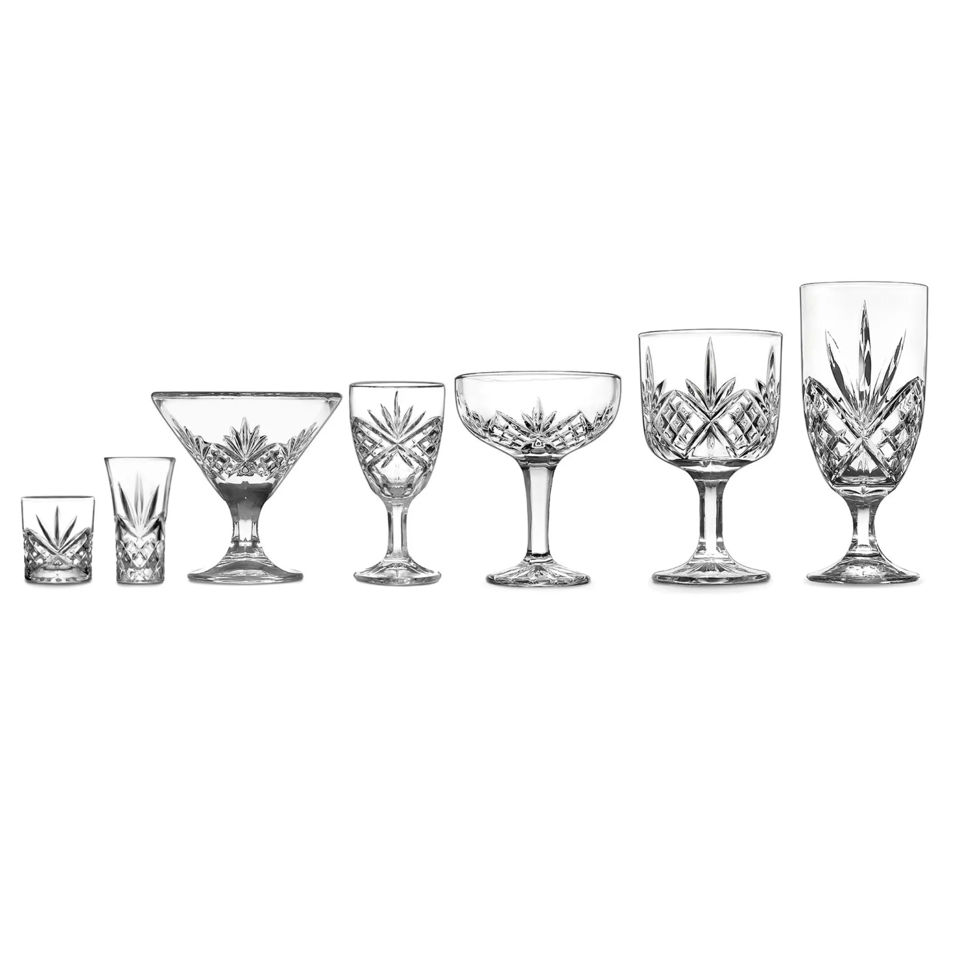 Best Godinger Dublin Crystal Champagne Coupe, Set of 12