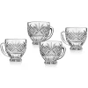 Sale Godinger Dublin Crystal Coffee Mug, Set of 4
