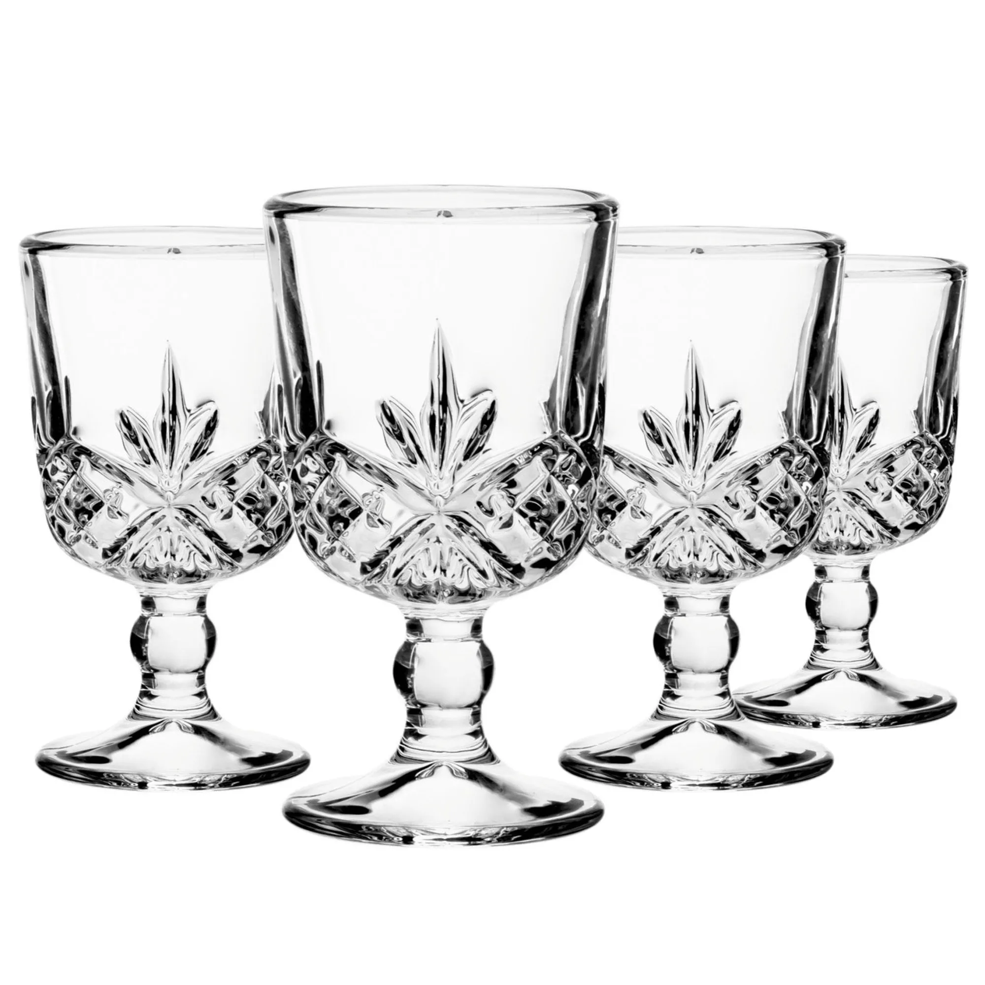 Sale Godinger Dublin Crystal Cordial, Set of 4