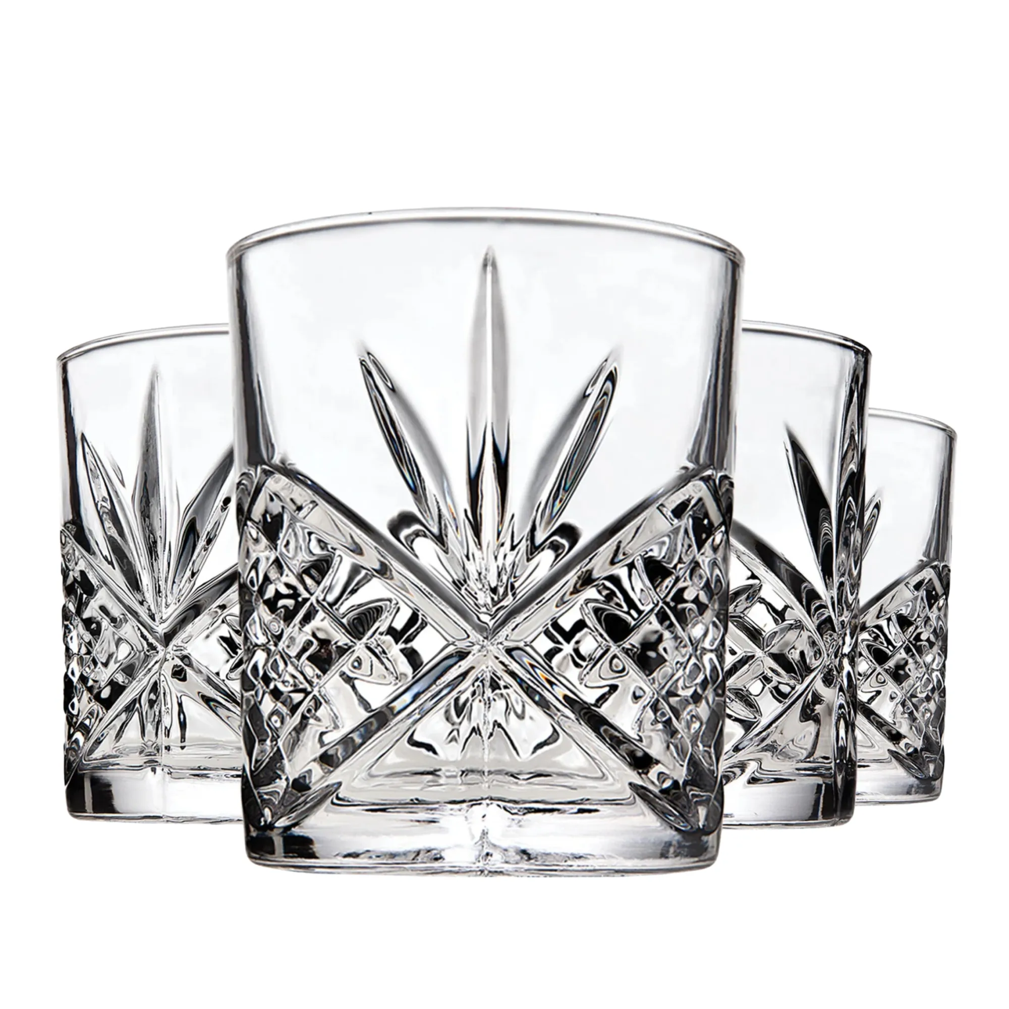 Online Godinger Dublin Crystal Double Old Fashion, Set of 4