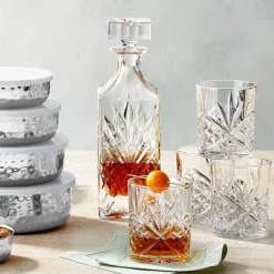 Online Godinger Dublin Crystal Double Old Fashion, Set of 4