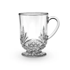 Online Godinger Dublin Crystal Footed Coffee Mug, Set of 4